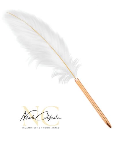 Elegante Luxe Veerpen nikahcertificaat