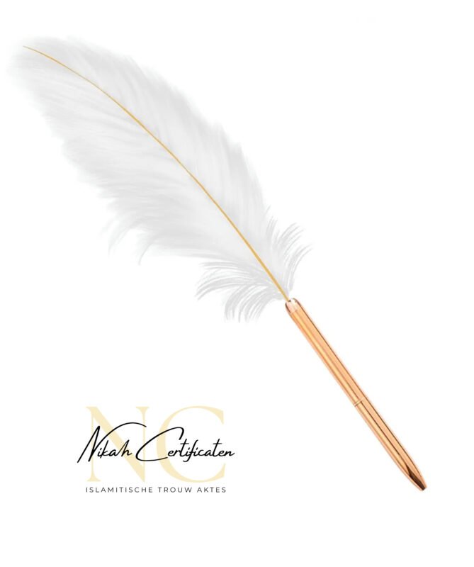 Elegante Luxe Veerpen nikahcertificaat